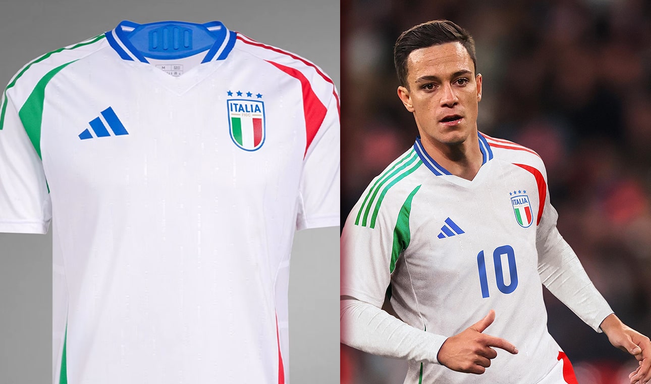 Details of the Italy 2024 II Adidas  shirt